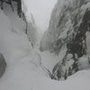 Looking down the upper part of Alaskarado.  Photo taken on 2/28/10 by Andy Grauch.