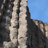 "Ride 'em Cowboy" (5.9) around the Sunshine Wall 