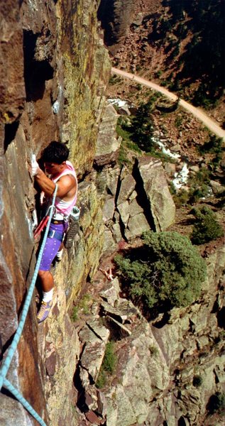 Rock on pitch one, Super Slab.