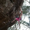 Climbing at Centennial Glen.