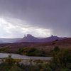 Castle Valley with an approaching storm