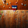 Optimus owns my climbing wall. 