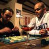 I seriously miss these evenings.  Wine and Scrabble with random strangers from all over the world.  