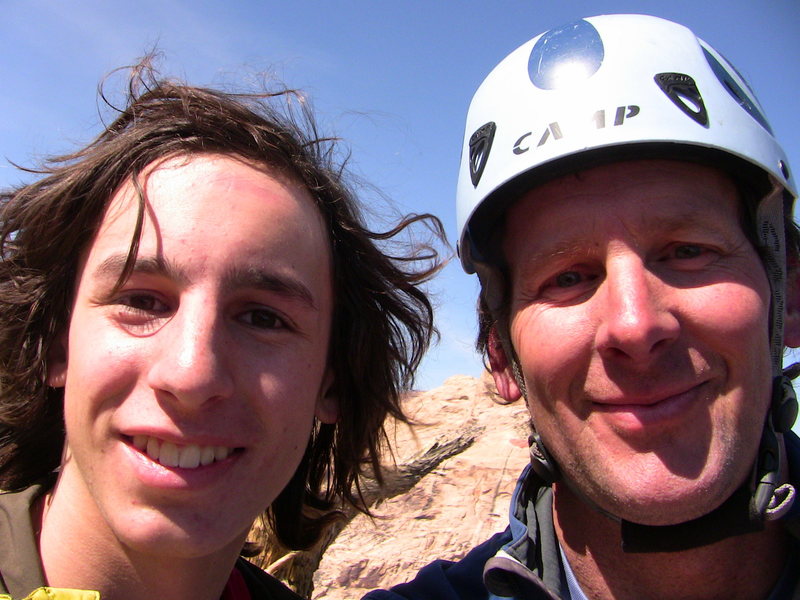 Summit shot of Dad and I.