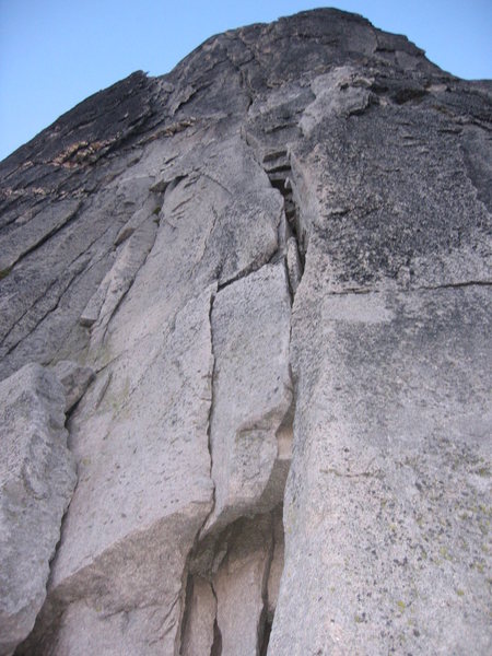 first and second pitches of the NE Ridge