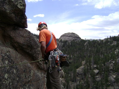 Top of The Staircase, Turret Dome in the background.