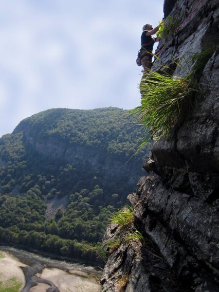 Me on the 2nd pitch of Triumvirate.  