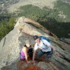 Tony Maul and Andi on First Flatiron.  Sunday April 11 2010