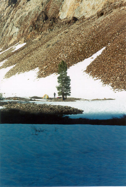 Another view of the camp in Convict Canyon.