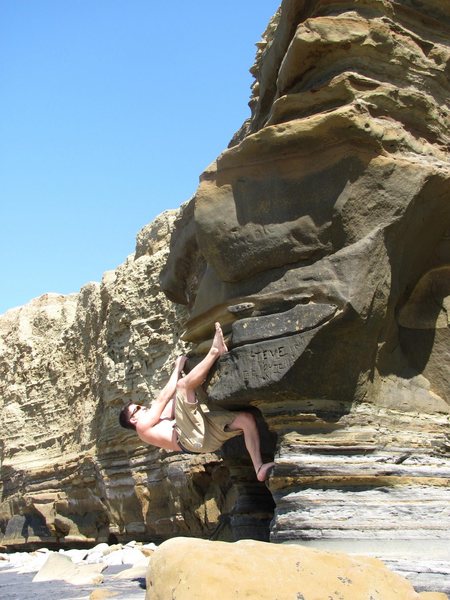 beach bouldering..sd