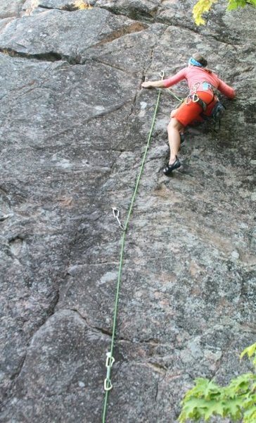 Melissa on the far left slab 5.8+