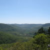 View of the valley below Sam's Throne