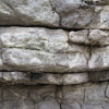 Weverton Formation Quartzite with smooth bulges and horizontal breaks.