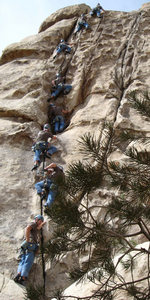 A time lapse photo of me leading scrumdillyishus today.