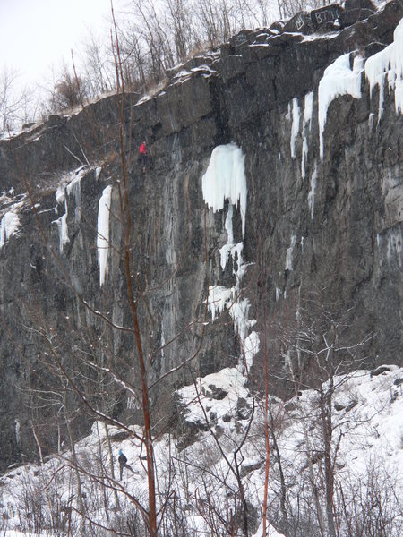 some mixed routes at the Quarry