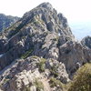 Looking south at Peak 2 from Browns peak.