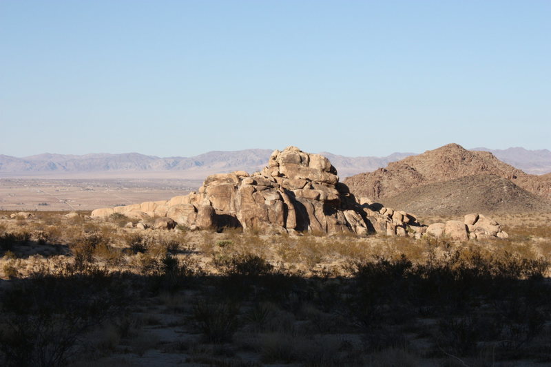 Morbid Mound, Joshua Tree NP