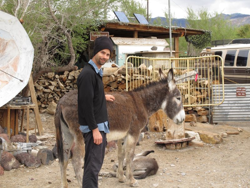 At the Saline Valley Hot Springs campground in Death Valley.<br>
<br>
Taken 4/20/10