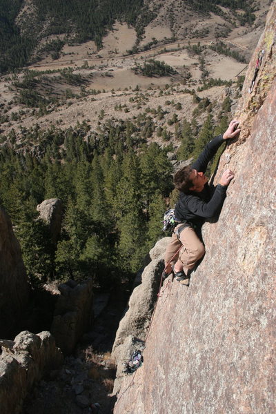 Hot Zone. Great climb, great views!