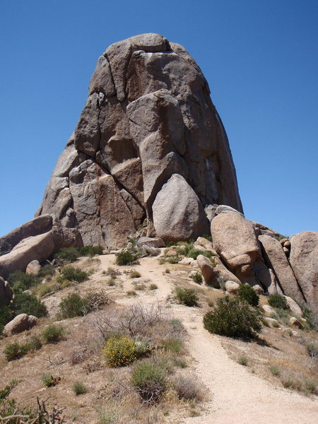 North facing view of Tom's Thumb 