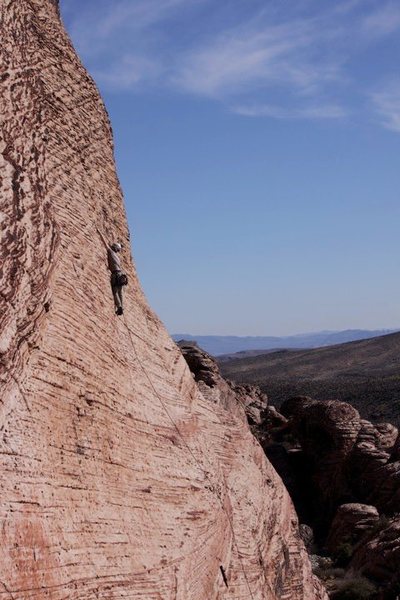 White Tigers 5.10b, Red Rocks NV