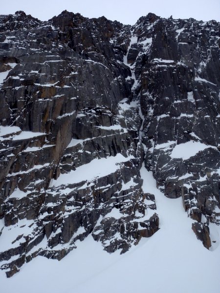 The Hourglass Couloir.