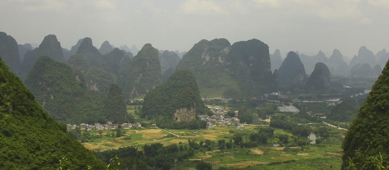 Karst covered Guilin County