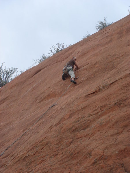 Cruising the first tough section.<br>
<br>
Photo by Bill Olszewski.