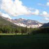 Looking up the valley. 