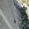 Fort Collins folks just after the traverse to the finger crack. 