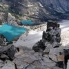 View from high on Sun Ribbon Arete.