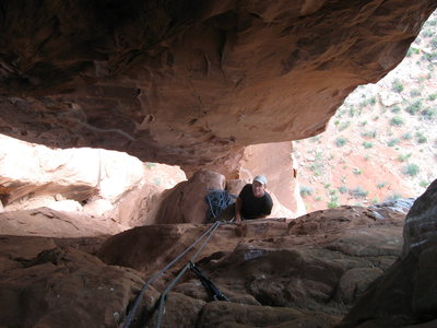 Strange architecture in the Bellfry. Taken on lead....