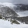 Looking back at the reservoir. 