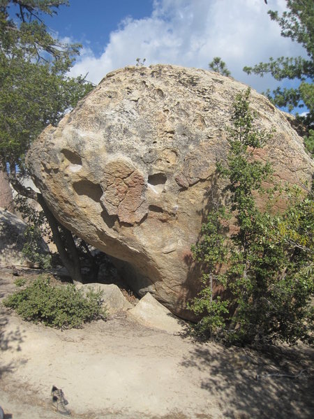 The Swiss Cheese Boulder