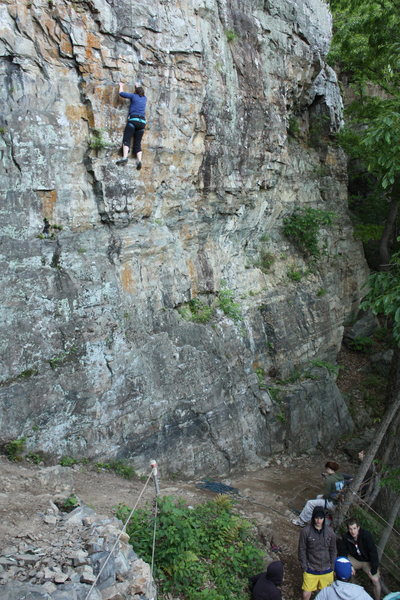 This is a 10b at the lower wall 