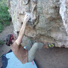 Bouldering in The Snakepit.