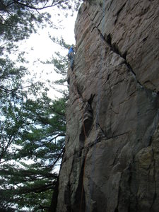 Rhoads cruising Lower D.<br>
6/16/10