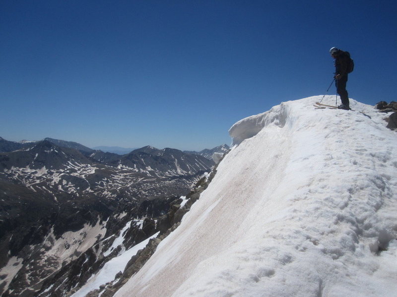 Huron Peak ski descent.