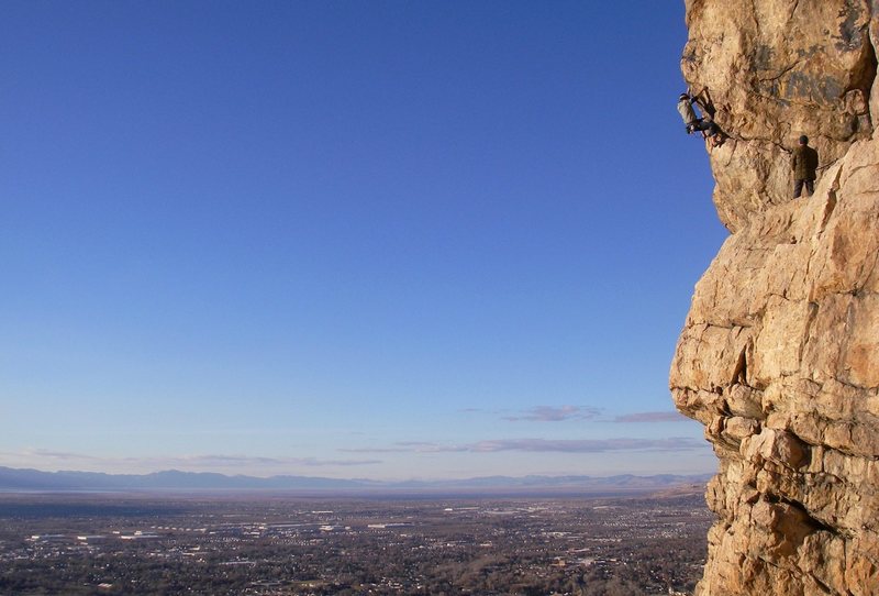 Quartzite, O-Town, air... Ryan Waterfall pulling on Teardrops