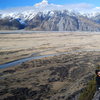 Belaying at Mt Cook