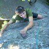 Skinner topping out "Leap of Faith".