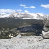 Summit view.  Conness lies in the distance.