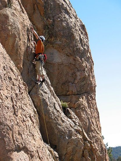 Gold Standard (5.6), Holcomb Valley Pinnacles