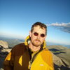 Looking for my Village People party bus on the summit of Mt. Evans. Photo by Jordon.  July 2010.