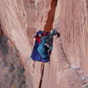 Brian belaying pitch 6