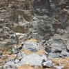 One of the few cracks at the Quarry
