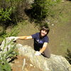 Bouldering at Independence Pass<br>
