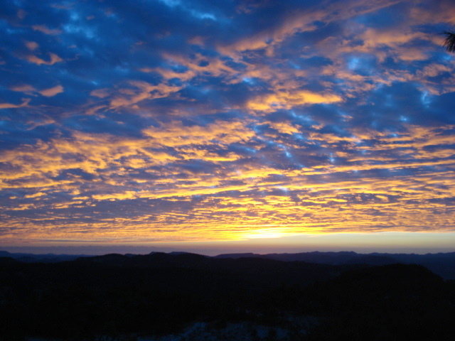 Sunset in the Copper Canyon