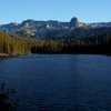 Crystal Crag from Lake Mamie in the Mammoth Lakes Basin