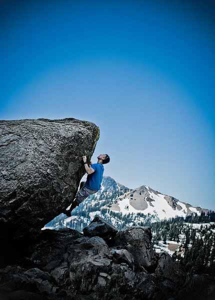 Me at a roadside stop in Lassen Volcanic National Park.  I posted here as I'm not sure there's a more appropriate location.